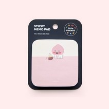 카카오프렌즈 리틀프렌즈 라운드 점착메모지, 리틀 어피치, 16개