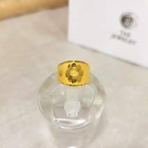 태 주얼리 순금 꽃 돌반지(여아용) 24k(99.9%)/1.875g 3.75g