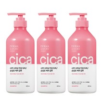 더마앤모어 시카 리페어 샴푸 극손상 모발용, 3개, 600ml