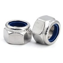 1 50 개 DIN985 M2 M25 M3 M4 M5 M6 M7 M8 M10 M12 스테인레스 304 또는 스틸 육각 나일론 자동 잠금 너트 잠금 너트 슬립 삽입 잠금 너트, M2   20pcs+Stainless steel 304