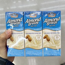 매일유업 아몬드브리즈(언스위트) 190ml x 6 x 2개, 아이스박스포장