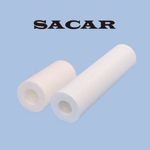 SACAR 멜트블로운필터 침전필터 125mm/130mm(5인치) MB필터(Melt Blown Filter) 국산 우수 산업용 필터 카트리지, 130mm, 0.5micron(+200원), 5인치투명하우징(+20000원)