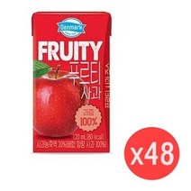 동원 덴마크 푸르티 사과 주스 120mLx48개 넉넉 단체 간편간식 음료 학교 직장회사 탕비실, 상세페이지 참조, 상세페이지 참조