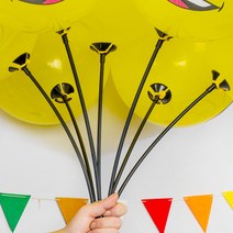 칼라컵스틱 10개입 [블랙], 단품