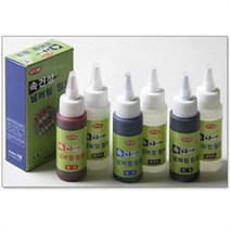아톰 속건성 잉크 및 희석제 불멸잉크 잉크 AFD-60C, 흑색+희석제