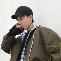 얼굴이 작아 보이는 데일리 무지숏캡 사이즈 조절 가능 커플모자 심플한 디자인 착용감 좋은 여름