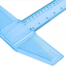 실습용 T형자 직각 제도용 측정용 건축 도면 티자 T자, 45cm
