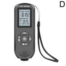 도막측정기 두께게이지 디지털도막측정기 디지털 백라이트 lcd 필름 두께 측정기 자동차 페인트 테스터 두께 게이지 도구 hw-300s 두께 코팅 액세서리 meas c2q0, 수직선