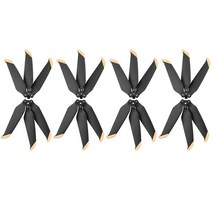 드론 날개 DJI Royal Air 22s 프로펠러 드론날개, 3날 프로펠러 블랙 4쌍, 매빅 에어 22s에 적합