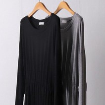 데일리 실키 롱원피스 204I446S 빅사이즈 여성의류