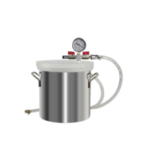 산업용 진공탈포기 몰드 에폭시 기포제거기 진공펌프, 8L 진공펌프  20cm 소포통 산업용