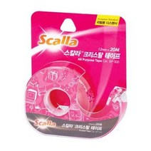 스칼라 크리스탈테이프 C1220D 핑크