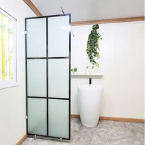 A6마트 격자750 불투명 파티션 욕실샤워부스 욕실리모델링, 단품없음
