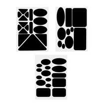 간편 부착 수선 패딩 바람막이 패치 구멍 스티커 _ 18740EA, 삼각타입(1장입)