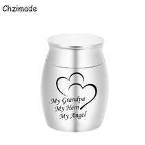 메모리얼스톤 보관함 강아지 유골함 chzimade 미니 가족 항아리 애완 동물 개 고양이 새 쥐 화장 유골 항아리 유골 상자 columbarium 애완 동물 기념, 할아버지