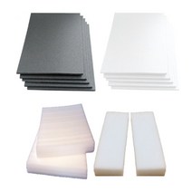 PE폼재단 백색 10T(1cm) 02, 4cmX10cm_500장