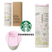 스타벅스 2023 been there series 일본 사쿠라 스테인리스 보온 텀블러 473ml/starbucks sakura stainless tumbler-BY PATTYIAN, 스테인리스 보온 텀블러 473ml