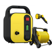 소형 무선 충전 양수기 워터펌프 양수펌프 고압 가압 수중 자동 물 펌프 농약살포기 원예, [98AH배터리]+50M호스+거치대