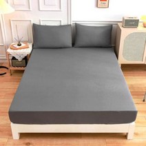 싱글 더블 침대 1pc 솔리드 컬러 장착 시트 매트리스 커버 슈퍼 소프트 마이크로 화이버 세트 딥 포켓 통기성 주름