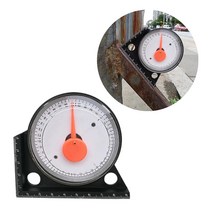 경사계 경사 각도 측정기 기울기 레벨 고정밀 각도기 수평 눈금 수평계, 단품