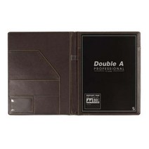 히키스 오피스 서류 가죽 패드 BUSINESS + 메모패드 랜덤 발송 A4, Brown, 2세트