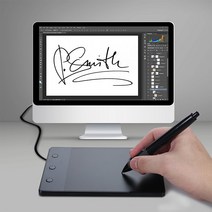 Huion-신제품 H420 디지털 태블릿 4 인치 페인팅 펜 전문 서명 USB 그래픽 드로잉 OSU 게임용, 01 Black, 한개옵션1