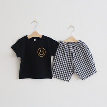 S/S 콩베베 유아동 병아리스마일 반팔상하복DJ02