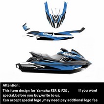 제트스키 yamaha fzr fzs용 데칼 스티커 필름, 6