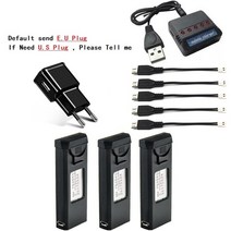VISUO XS809 XS809S XS809HW XS809W 3.7V 900mAh Lipo 배터리 RC Quadcopter 예비 부품 액세서리 Drones 용 새 충전기 세트, [04] Black