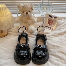 YAPOGI 여름 리본 레이스 달콤 러블리 로레타 꼬마 구두녀