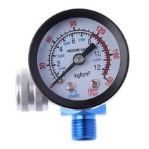 에어 스프레이건 분사기 14NPT HVLP 스프레이 건 레귤레이터 건용 공기 압력 게이지 신상품, 02 SV