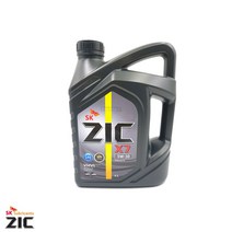 SK 합성 엔진오일 지크 X7 4L LPG 전용 가스차 전용 차량용품/윤활유/LPG엔진오일/SK지크/10W30