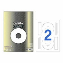 폼텍 CD라벨지 CS3642P 20매 x2개, 단품