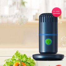 과일세척기 Fruit Vegetable Washing Machine 과일 야채 세탁기 캡슐 모양 휴대용 USB 식품 청정기 소독, 한개옵션0