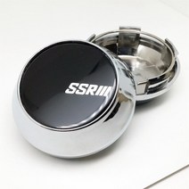 19인치 휠18인치 휠자동차 휠 SSR 센터 캡 허브 자동차 림 방진 커버 45mm 엠블럼 자동 스타일링 액세서리 65mm 4 개입, [04] D, 4개