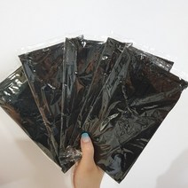 안젤리나샵 블랙 대형 일회용마스크 개별포장 낱개포장 100매 비말차단 덴탈마스크 귀편한마스크 올블랙 양면블랙, 1, 100매입