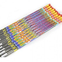 15연발x20개 로망 오렌지폭죽/33x1.5cn/막대폭죽