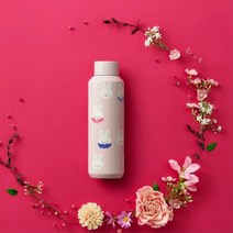 스팟 홍콩 및 마카오 스타벅스 2023 새해 토끼 곰 머그 머그 보온병 유리, 591ml토끼띠핑크스테인리스물병