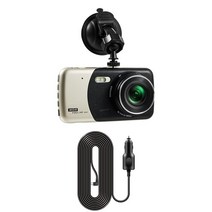 블랙박스용sd카드 4.0in ips 듀얼 렌즈 자동차 카메라 자동 MicroSD메모리, 단일 카메라, 아니 tf 카드