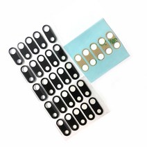 카메라렌즈 호환 컨버터 카메라용품아이폰 7 플러스 8 X XR XS 맥스에 대 한 100pcs 카메라 유리 렌즈 접착, 05 For XS