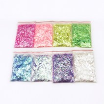다이어리레시피 레진공예와 악세사리에 쓰이는 반짝반짝 캔디 글리터, 핑크