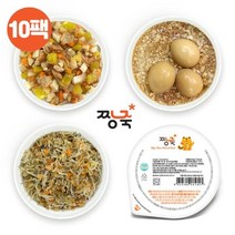 짱죽 골고루 아이반찬 10팩 12-15M 부터, 골고루10팩/반찬_S207|