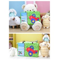 뒷면 투명 튼튼한 어린이집 낮잠이불 가방 아기이불가방 가벼운