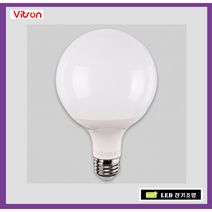 비츠온 LED 볼구 12W 롱타입 숏타입 주광색 전구색 주백색