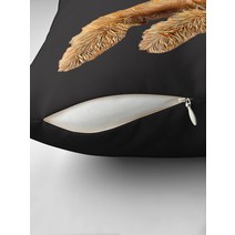 구스다운배개 오리털 호텔 방수 매직 타임 럭셔리 베개 케이스 쿠션 커버, 06 60X60cm(24X24 in)
