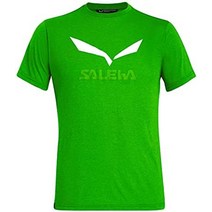 Salewa 남성용 솔리드 로고 드라이 티셔츠