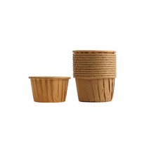 조리일기 코팅 베이킹컵 80ml 50P, 2#, 50개