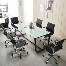 1800 유리 식탁 원목테이블 회의실 다이닝 원탁 가성비 우드슬랩, 아카시아