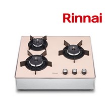 린나이 컬러 빌트인 가스렌지 쿡탑 220V전기코드식 RBR-PF3040P, LNG, 3041(건전지식)높은스탠드
