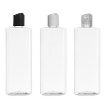 프레스캡 120ml 150ml 200ml 250ml 300ml 500ml 똑딱이캡 공병 화장품, 500ml각투명 투명캡